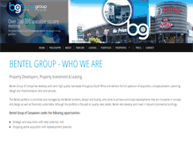 Tablet Screenshot of bentelgroup.co.za